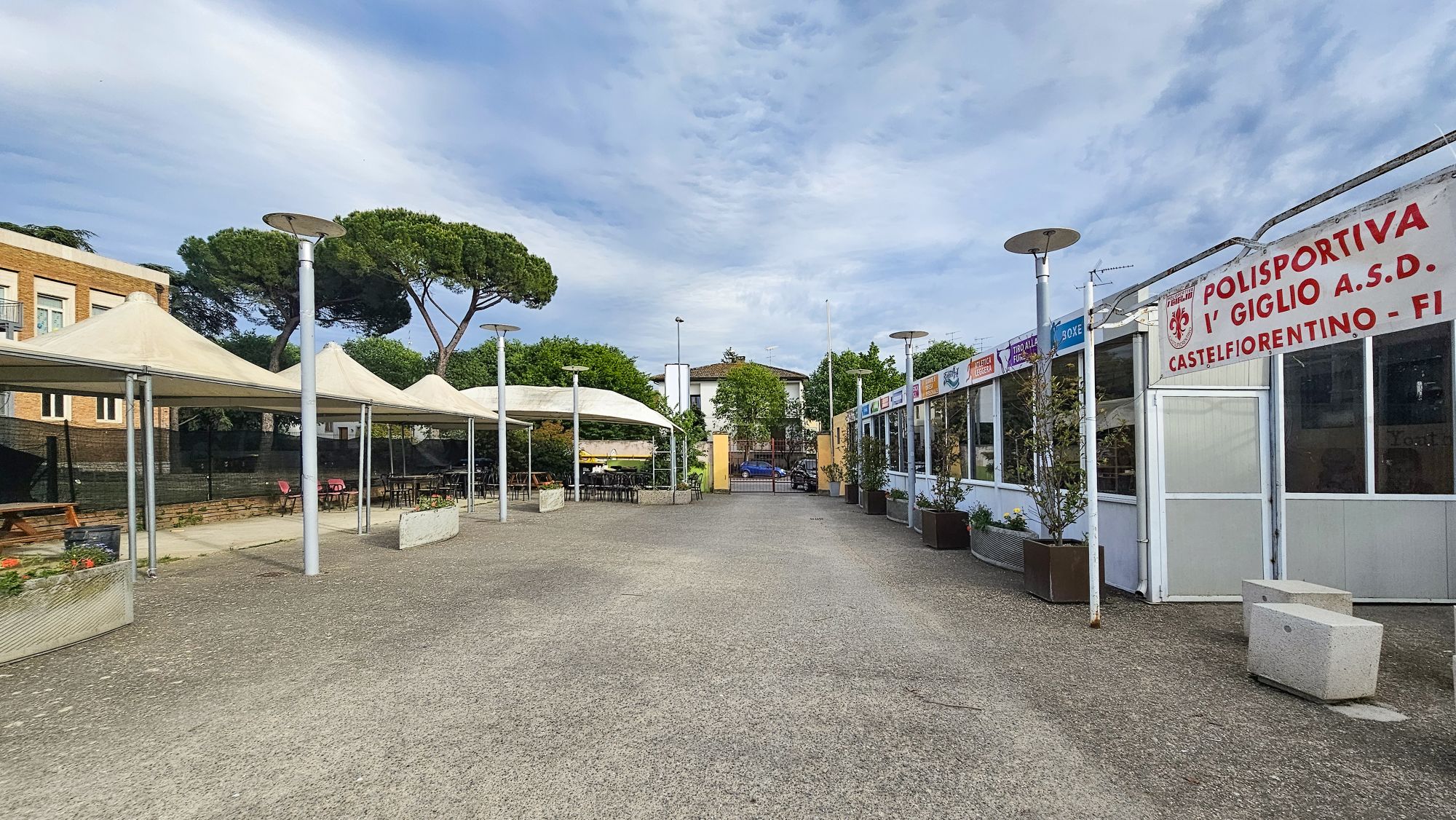 barrino gestito dai ragazzi della polisportiva i giglio