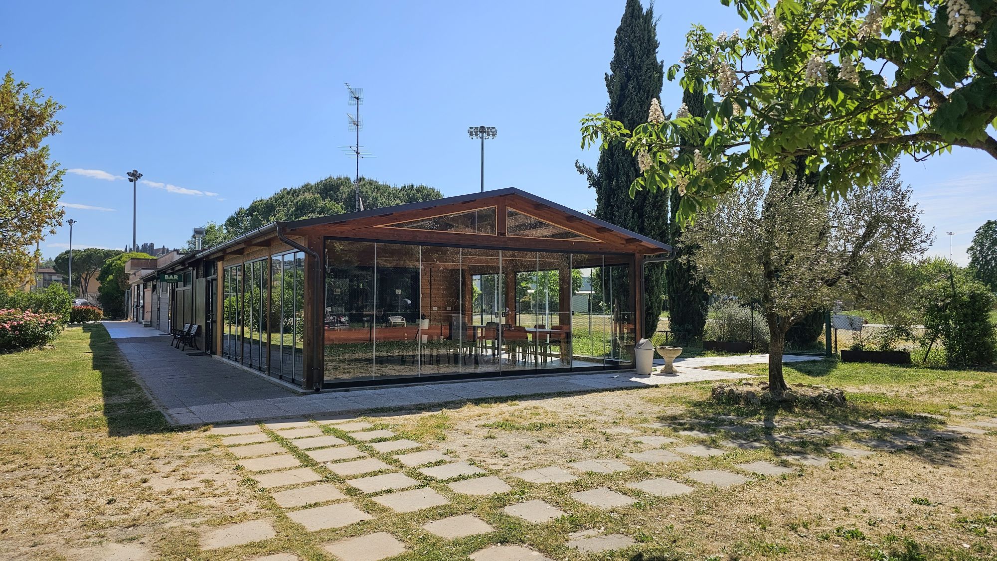 il bar della sede del circolo