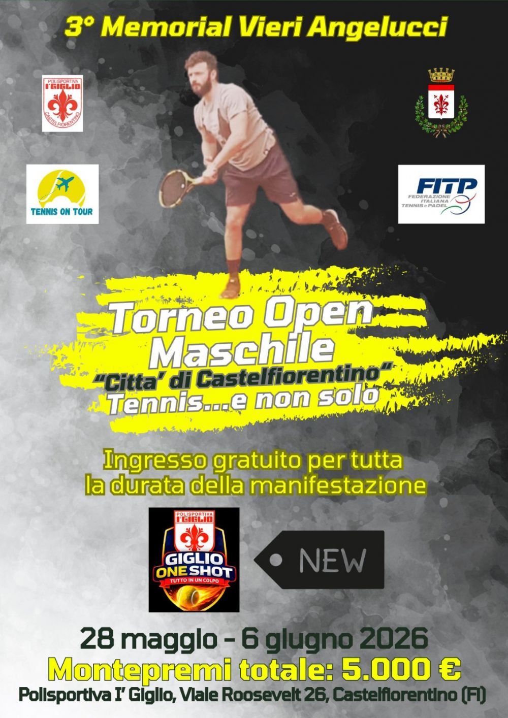 dal 28 maggio al 6 Giugno memorial vieri angelucci