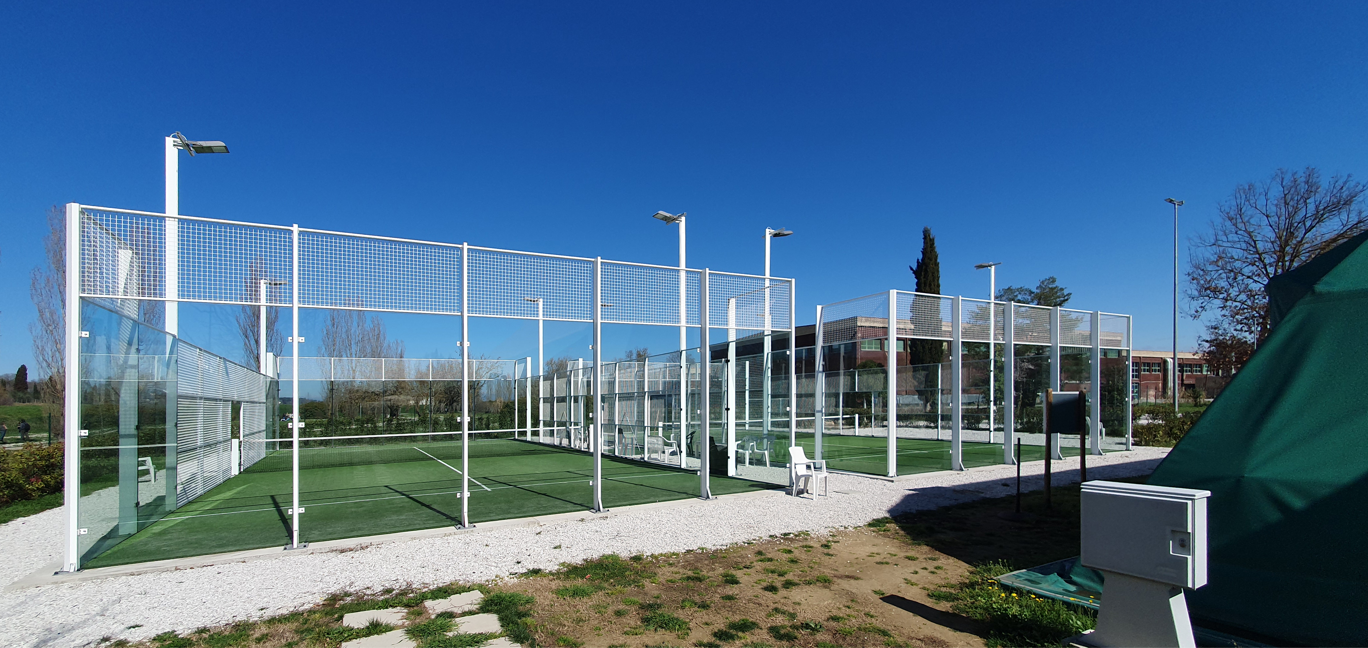 i campi di padel della polisportiva